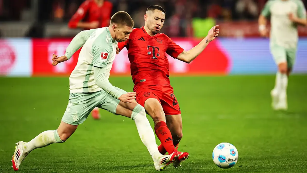 拜仁慕尼黑在客场击败了不莱梅